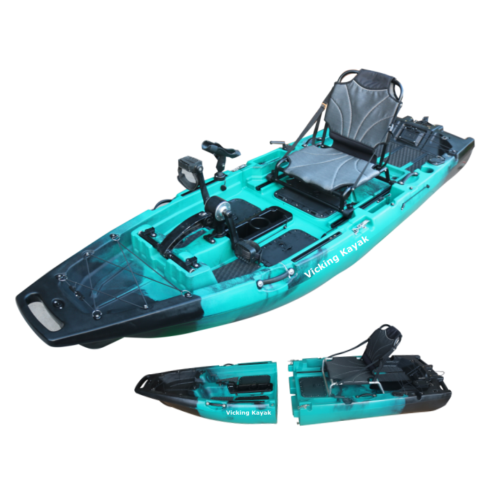 Fishing Kayak Pedal Drive - 2025 NEW Modular Kayak 9.5ft Pedal