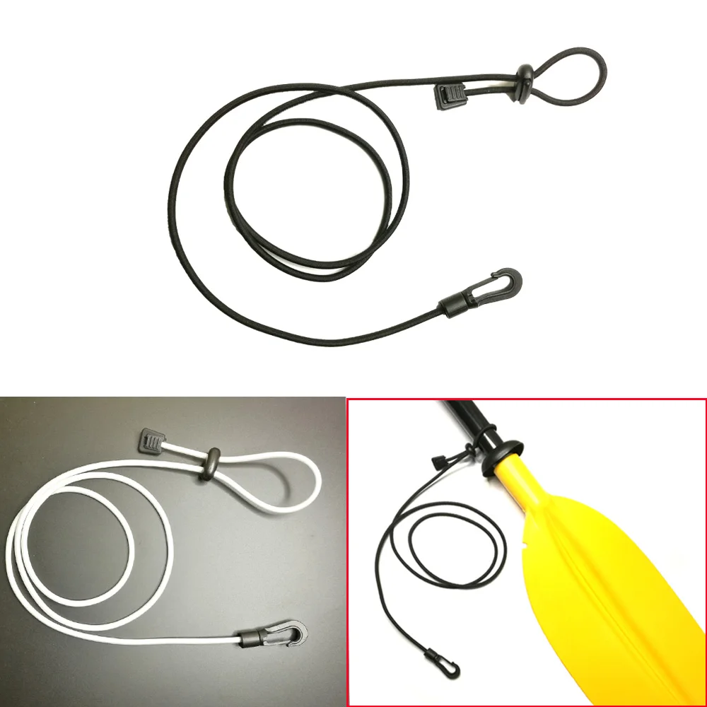 Fishing Kayak Rod Holder - 1.2M Canoe Kayak Paddle Leash Clip
