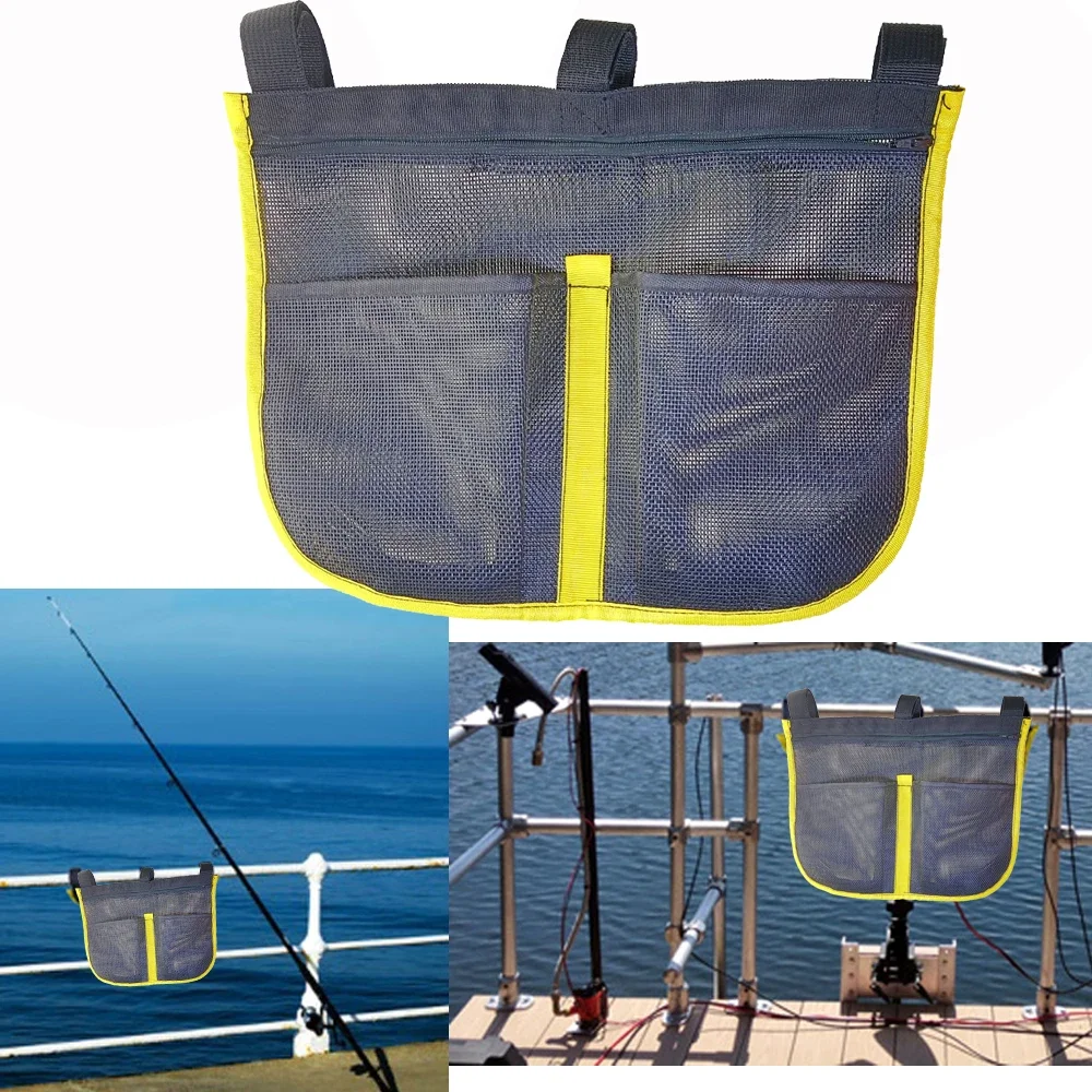 Fishing Kayak Crate - Anti-UV Boat Fishing Dock Rail Mesh