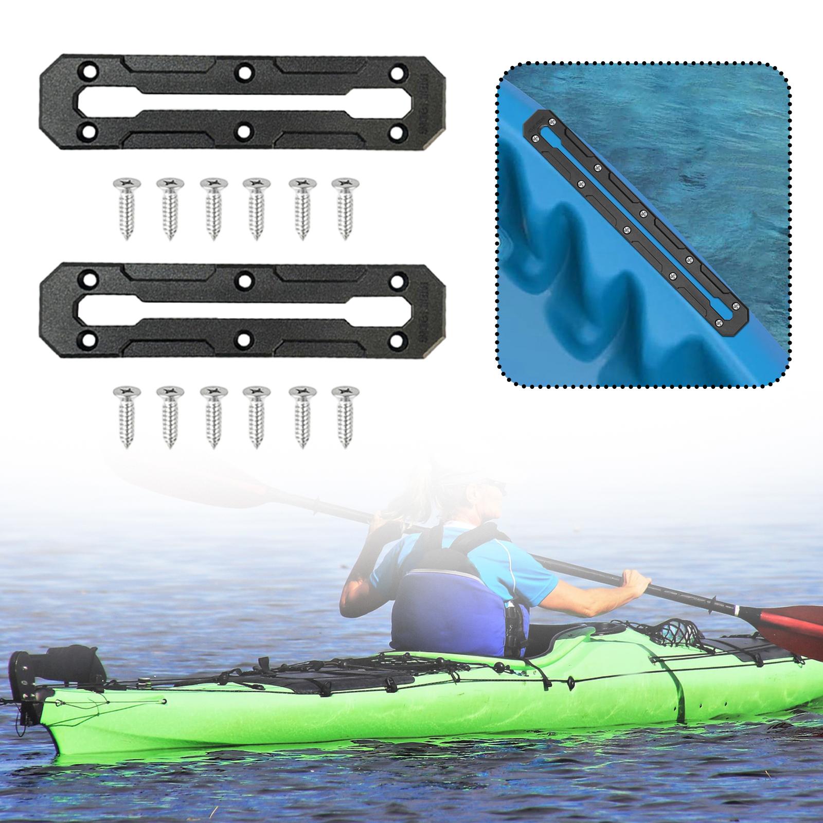 Fishing Kayak Anchor - 2 Pieces Kayak Track Rail Track