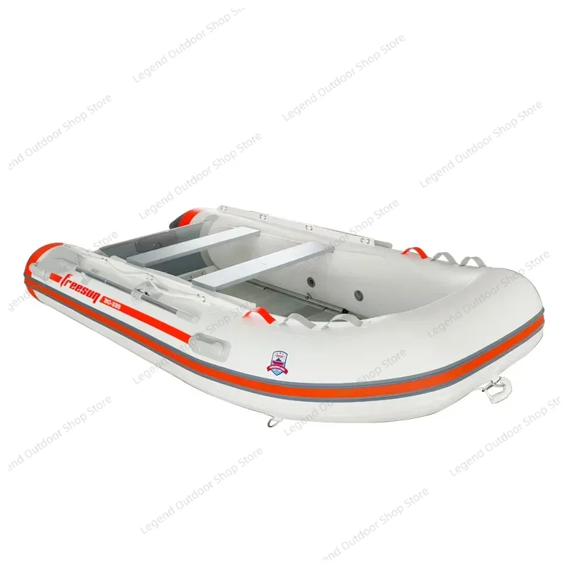 Fishing Kayak Inflatable - 2 Person Thick Hard Bottom Inflatable
