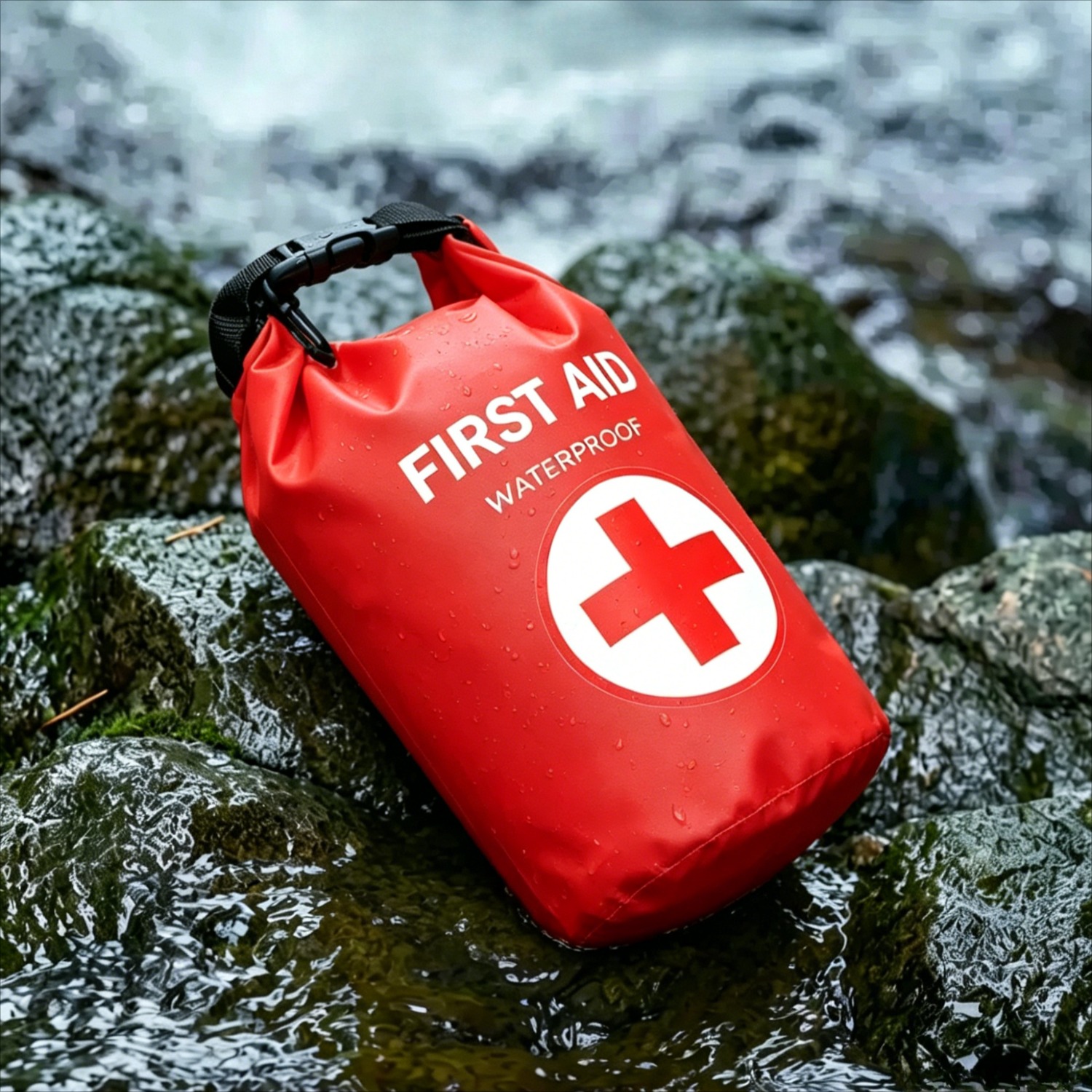 Fishing Kayak Storage Bag - 2L Waterproof First Aid Bag Roll