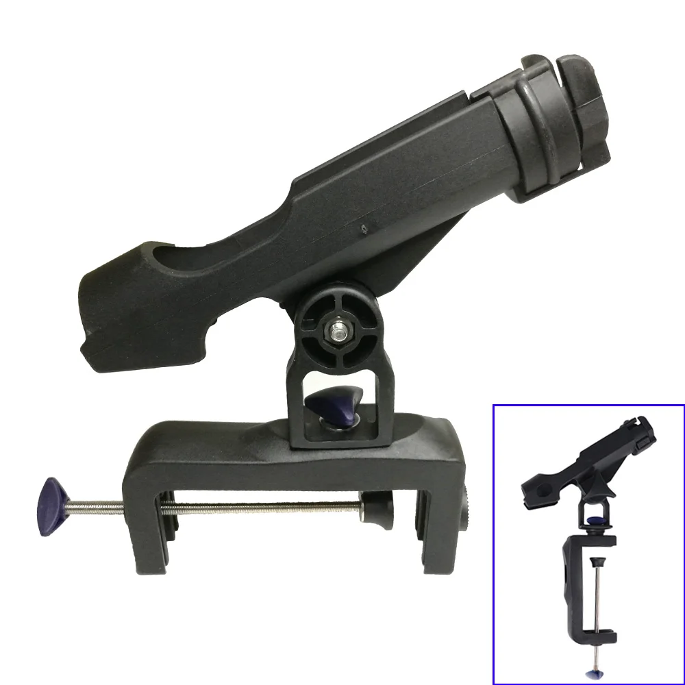 Fishing Kayak Rod Holder - Clamp on Removable Yacht Kayak Canoe