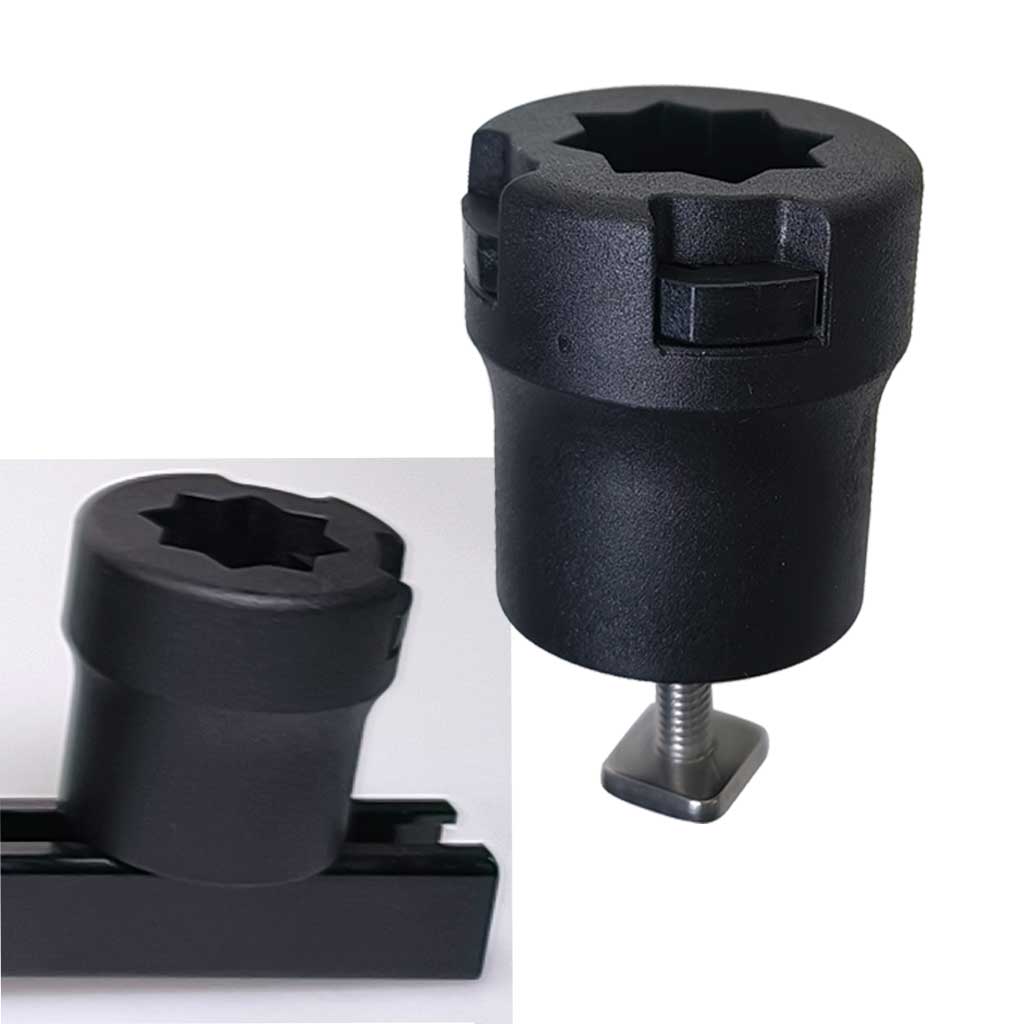 Fishing Kayak Fish Finder Mount - 1 Piece Kayak Sliding Gear Head