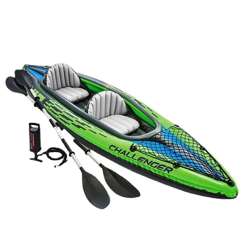Fishing Kayak Inflatable - 1/2 Person Kayaker Inflatable Dinghy Rafting