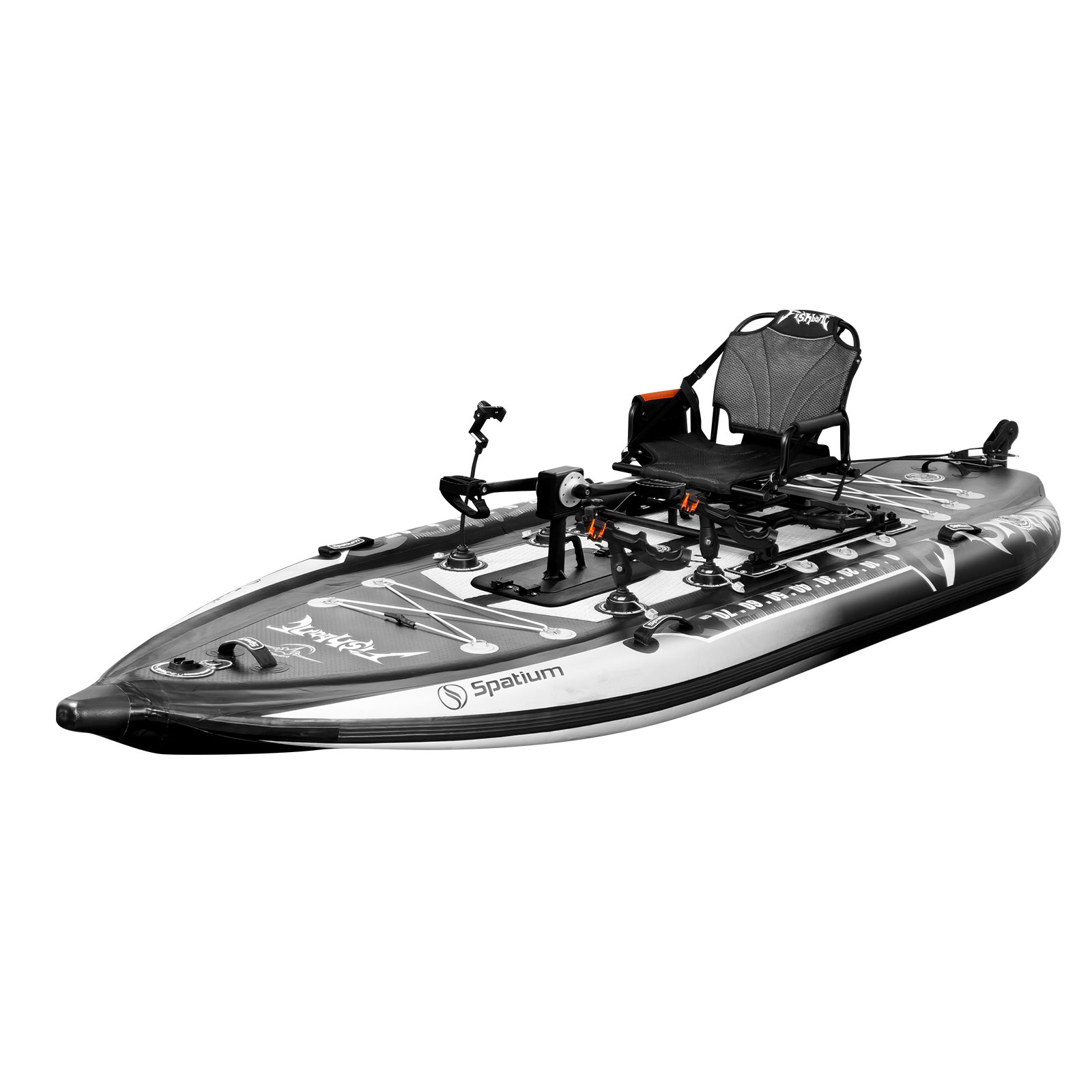 Fishing Kayak Pedal Drive - Spatium Pedal Kayak Inflatable Fishing Kayak
