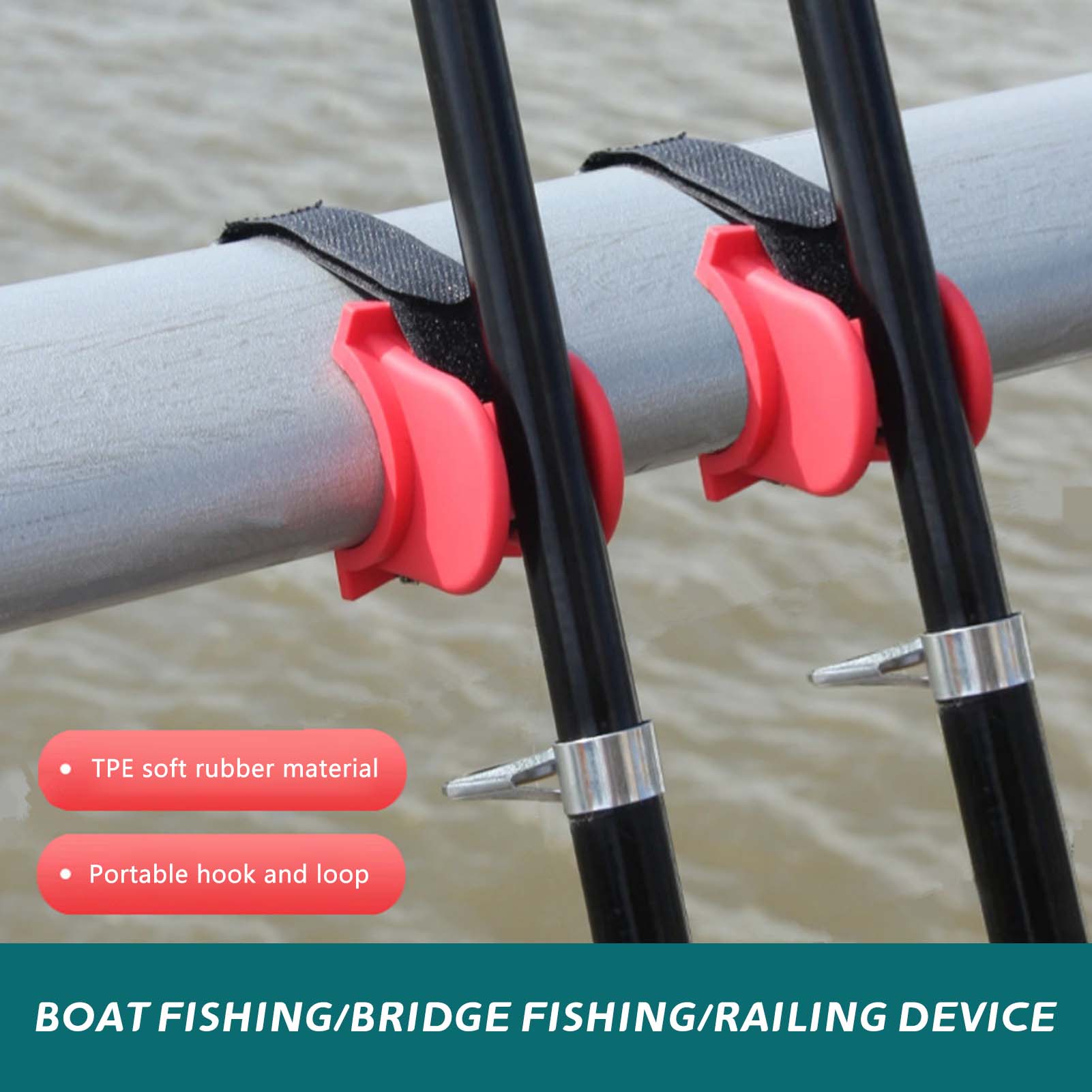 Fishing Kayak Rod Holder - U-Shaped Boat Fishing Rod Holder with