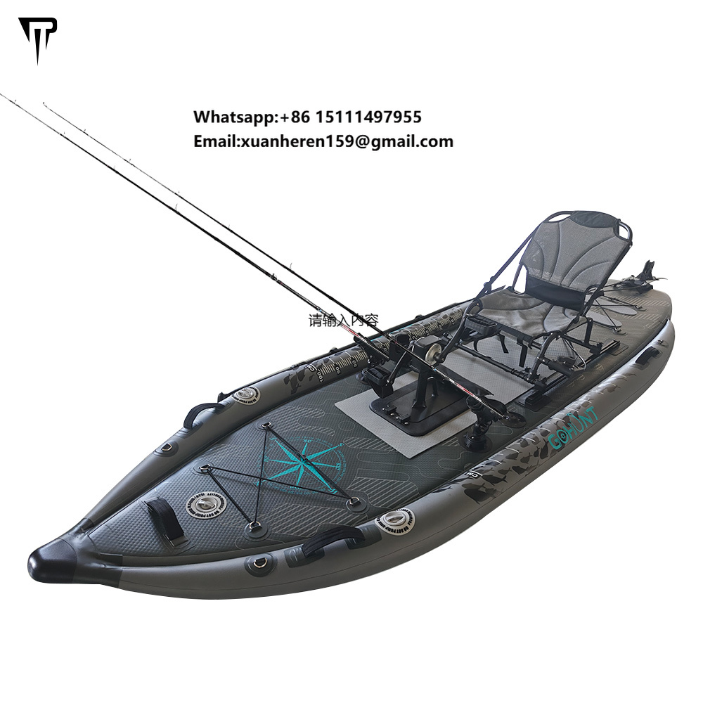 Fishing Kayak Pedal Drive - JTRDA 2024 New Inflatable Kayak Pesca