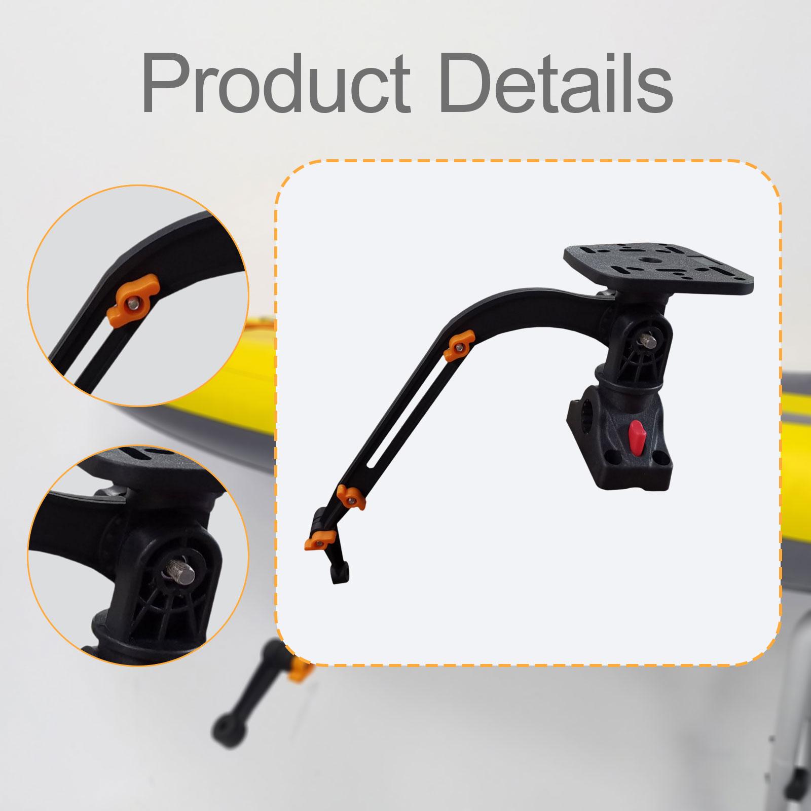 Fish Finder Portable Mount Stu - Fishing Kayak Fish Finder Mount recension och pris