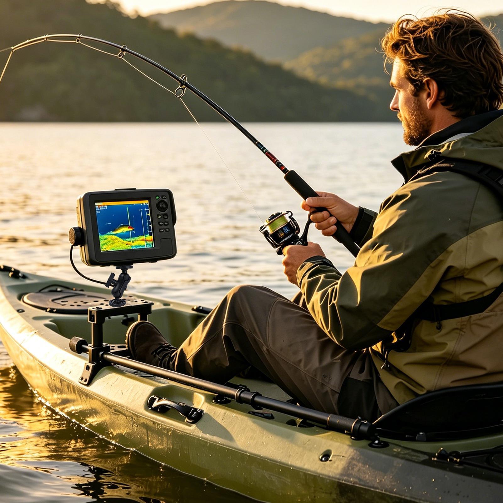 Kayak Fish Finder Mount 360 De - Fishing Kayak Fish Finder Mount recension och pris
