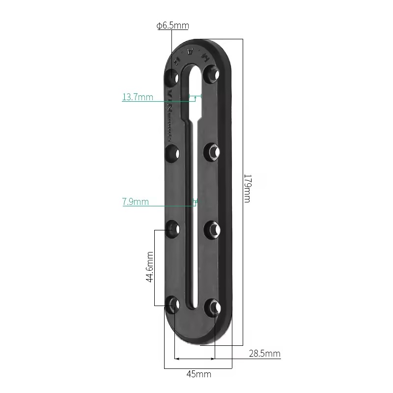 179mm Long Kayak Track mount,K - Fishing Kayak Fish Finder Mount recension och pris
