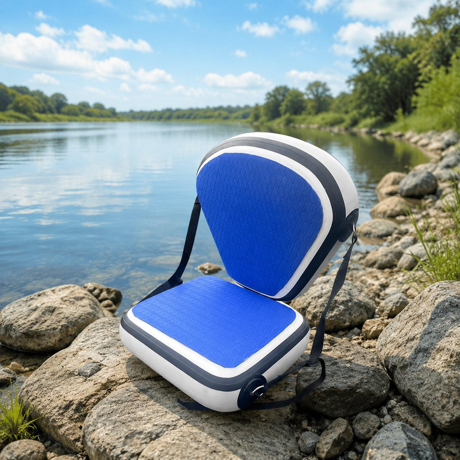 Adjustable PVC Kayak Seat Infl - Fishing Kayak Seat recension och pris