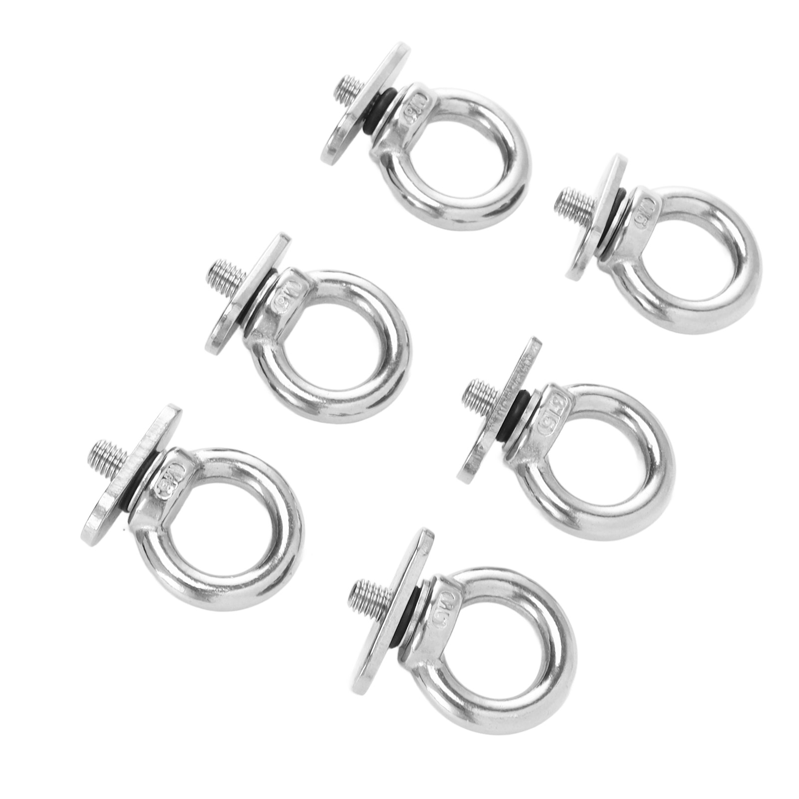 Track Mount Eyelets 6Pcs Stain - Fishing Kayak Anchor recension och pris