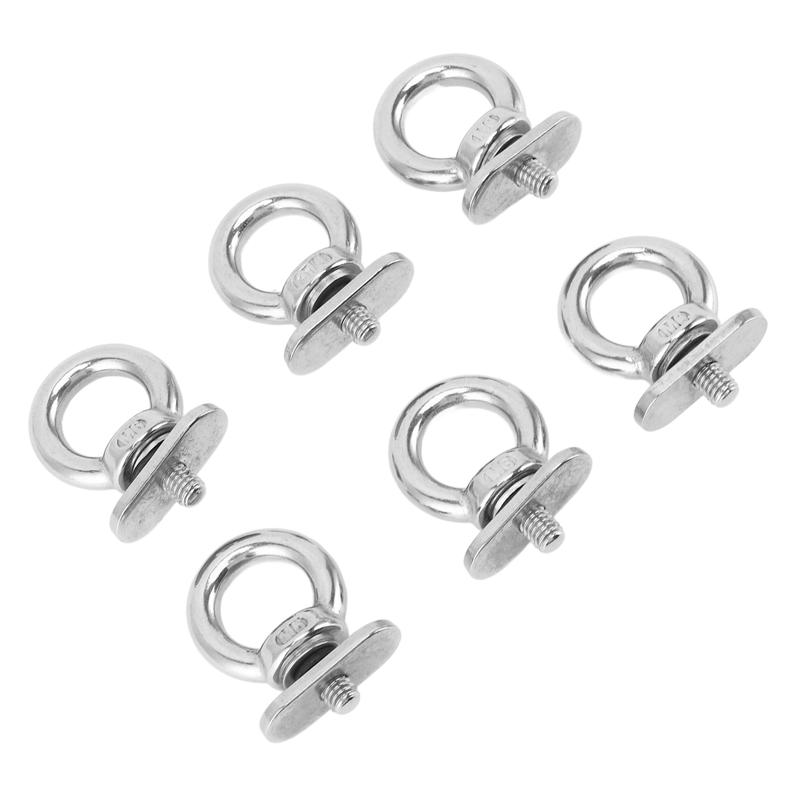 Track Mount Eyelets 6Pcs Stain - Fishing Kayak Anchor recension och pris