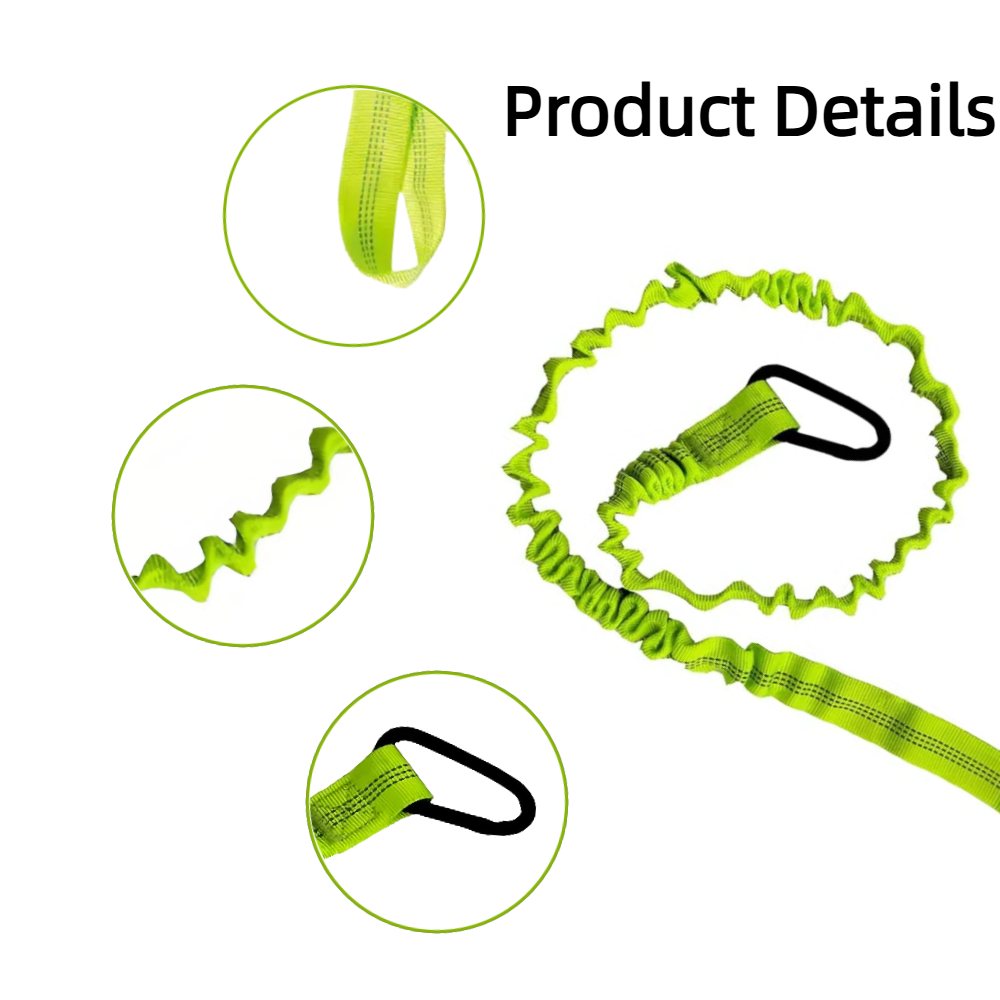 Adjustable Elastic Kayak Rod L - Fishing Kayak Paddle Leash recension och pris