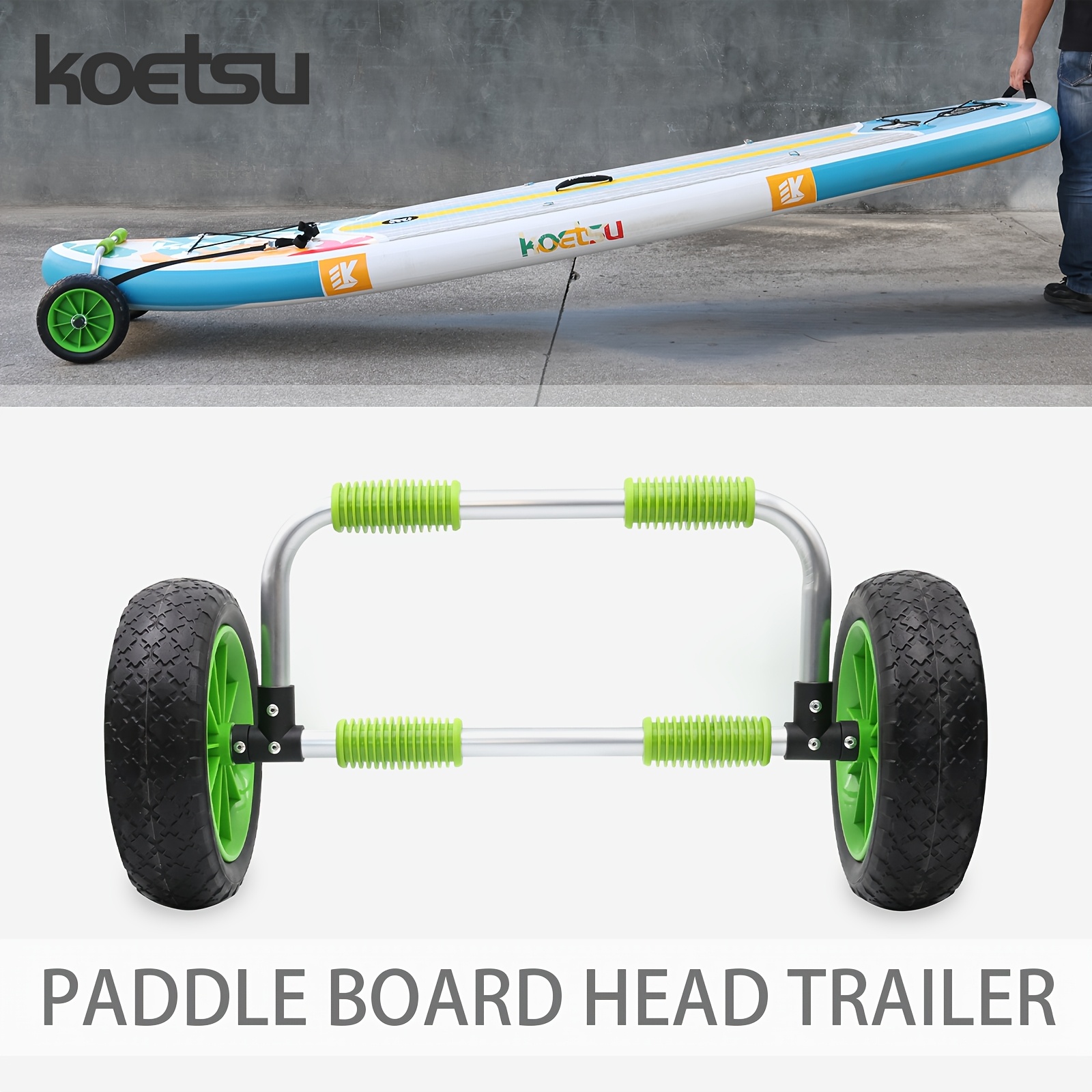 KOETSU Paddle Board Transport  - Fishing Kayak Cart recension och pris