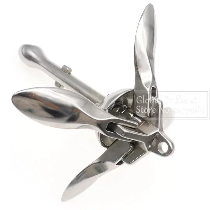 3.2KG/4KG Boat Stainless Steel - Fishing Kayak Anchor recension och pris