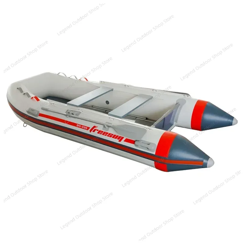 2 Person Thick Hard Bottom Inf - Fishing Kayak Inflatable recension och pris