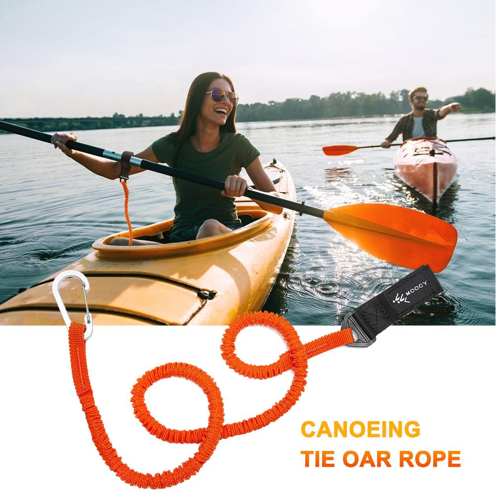 5-1PCS Elastic Kayak Canoe Pad - Fishing Kayak Paddle Leash recension och pris