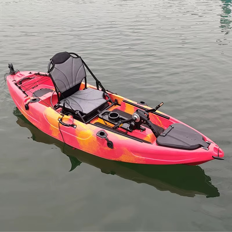 Hot Seller Single Kayak 12ft F - Fishing Kayak Pedal Drive recension och pris