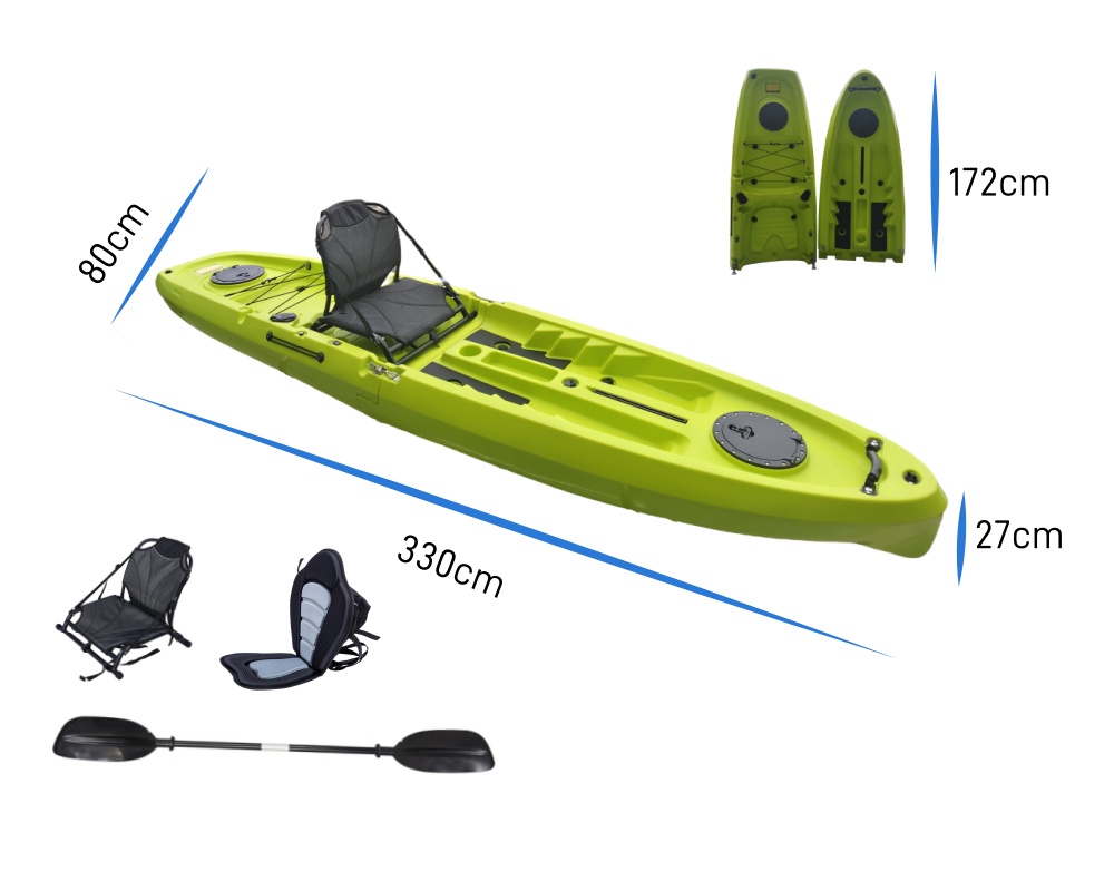 2025 NEW Modular Kayak 11ft Si - Fishing Kayak Sit In recension och pris