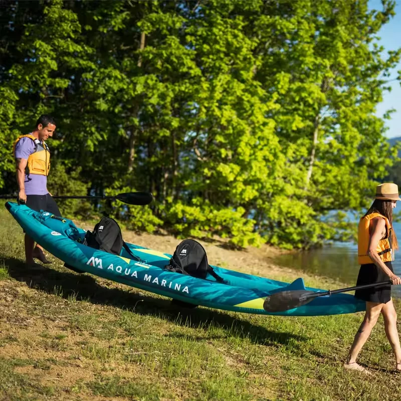 Canoe Kayak Inflatable Boat 1- - Fishing Kayak Seat recension och pris