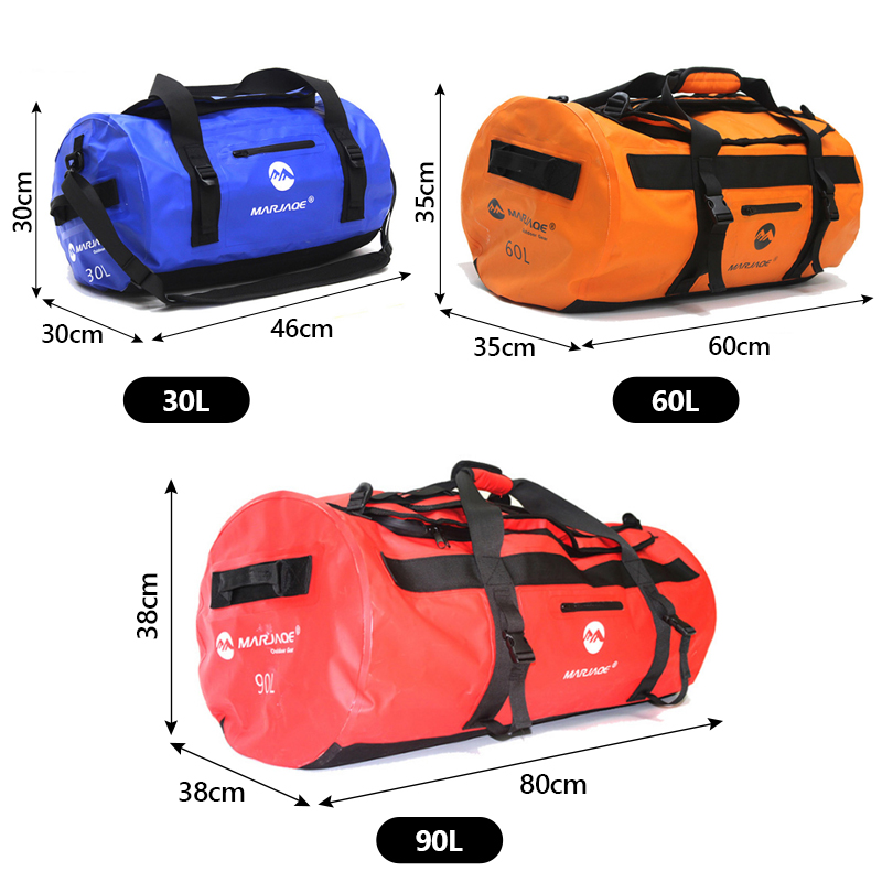 30L 60L 90L Waterproof Kayakin - Fishing Kayak Storage Bag recension och pris