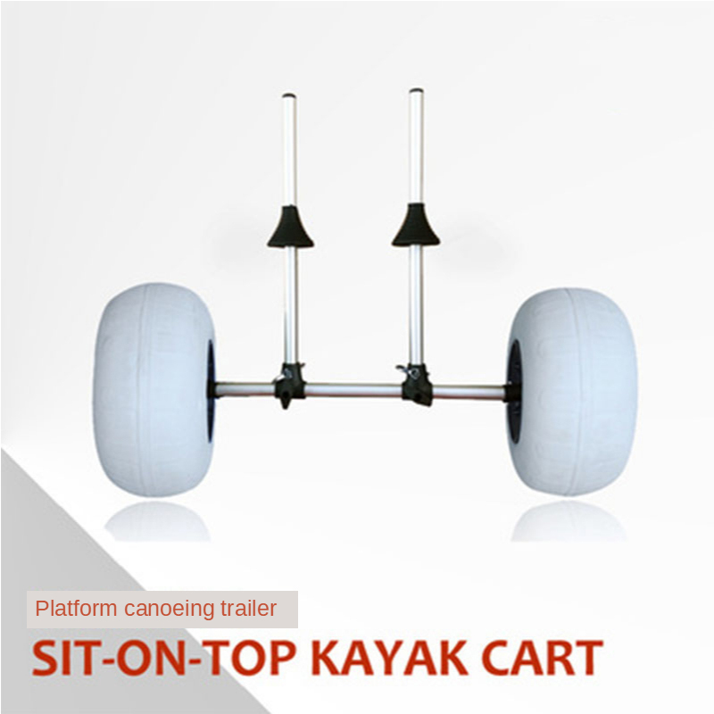 Foldable Upright Kayak Trailer - Fishing Kayak Cart recension och pris