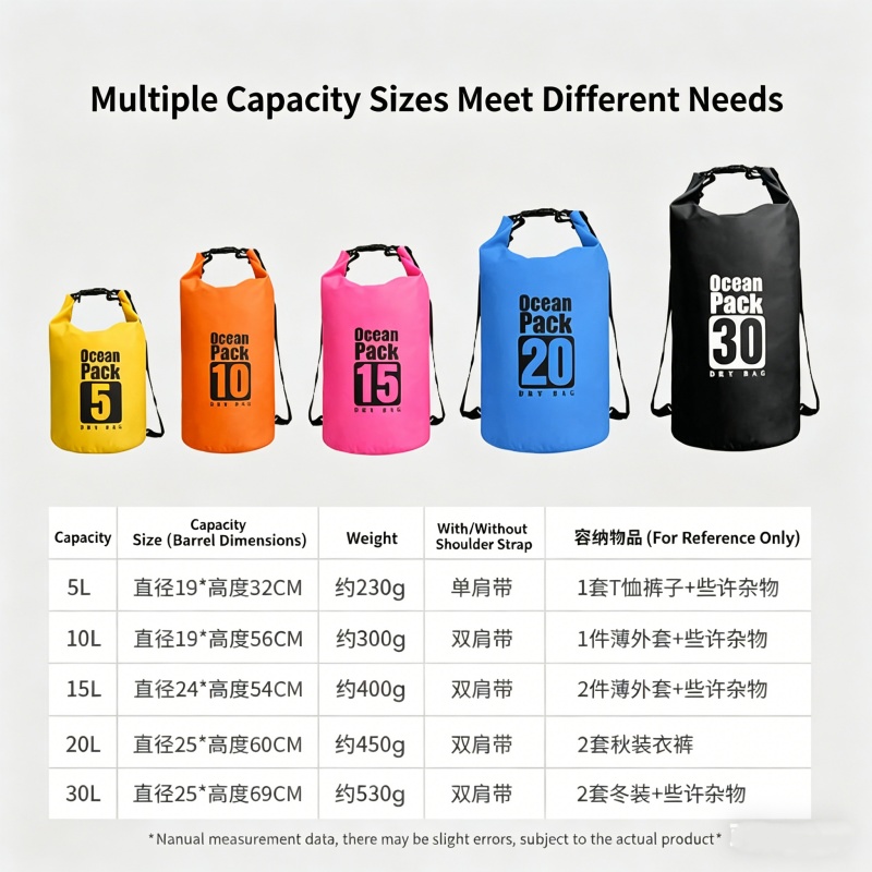 Swimming Waterproof Dry Bag 5L - Fishing Kayak Storage Bag recension och pris