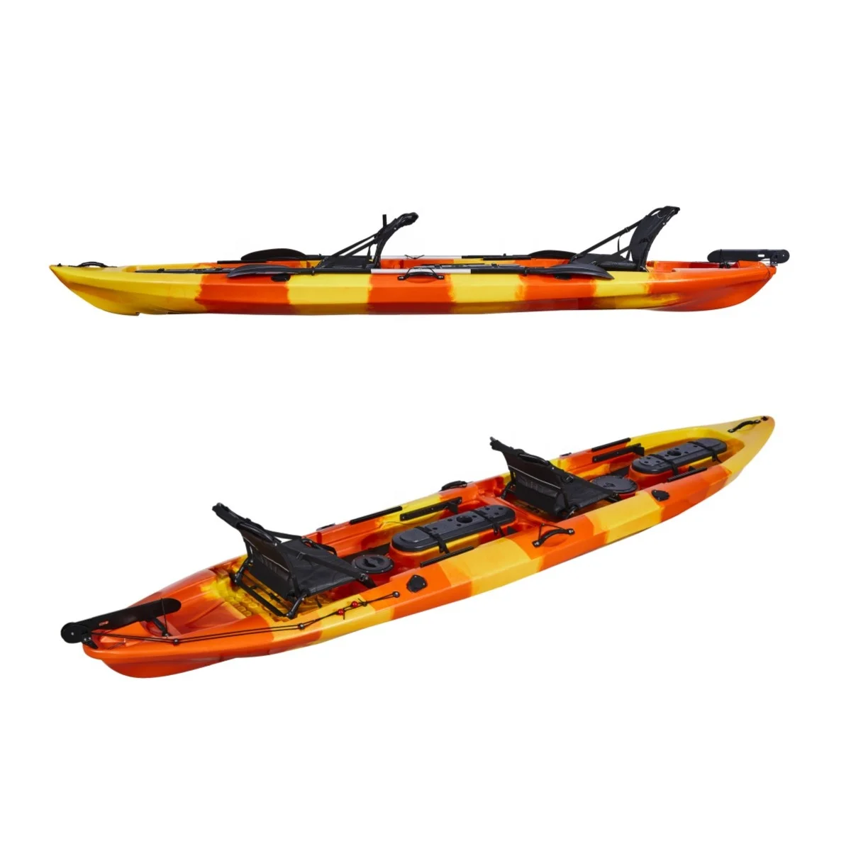 Wholesale 2-Person Plastic Kay - Fishing Kayak Paddle recension och pris