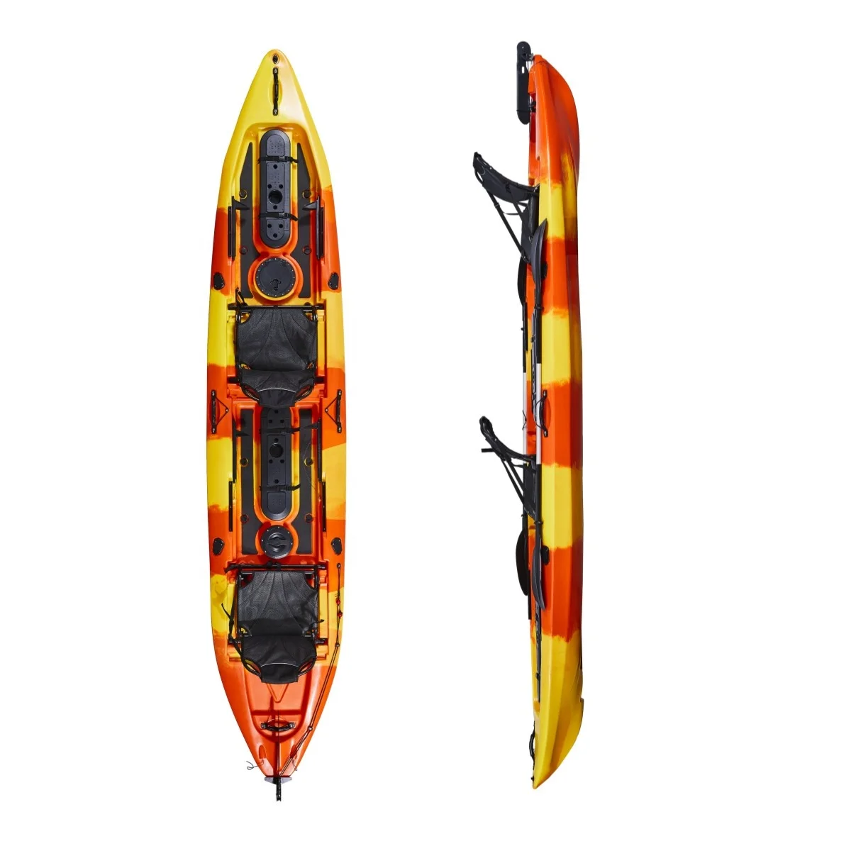 Wholesale 2-Person Plastic Kay - Fishing Kayak Paddle recension och pris