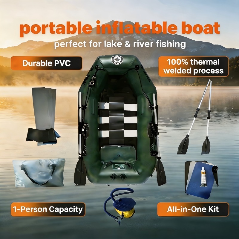 1 Person Fishing Boat Cheap In - Fishing Kayak Inflatable recension och pris