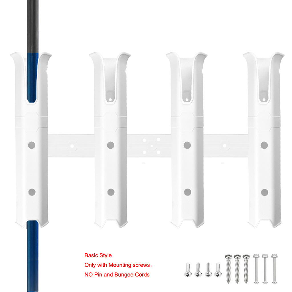 Adjustable Four Pole Plastic F - Fishing Kayak Rod Holder recension och pris