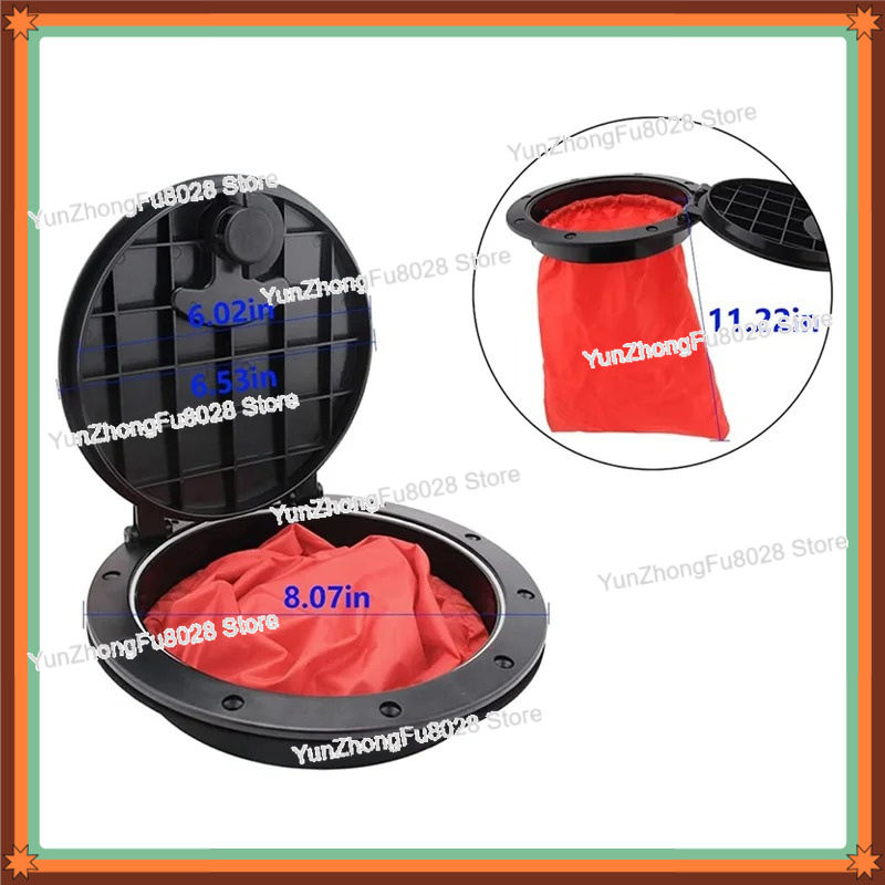 6Inch Deck Plate Kit Kayak Dec - Fishing Kayak Storage Bag recension och pris