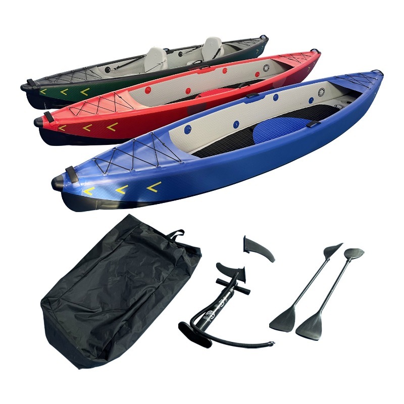 New Design 4.2m Portable Infla - Fishing Kayak Inflatable recension och pris