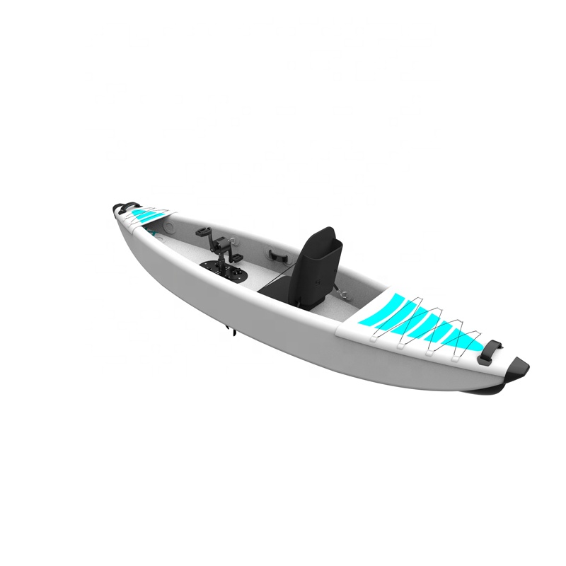 STLFInflatable Kayak with Peda - Fishing Kayak Pedal Drive recension och pris