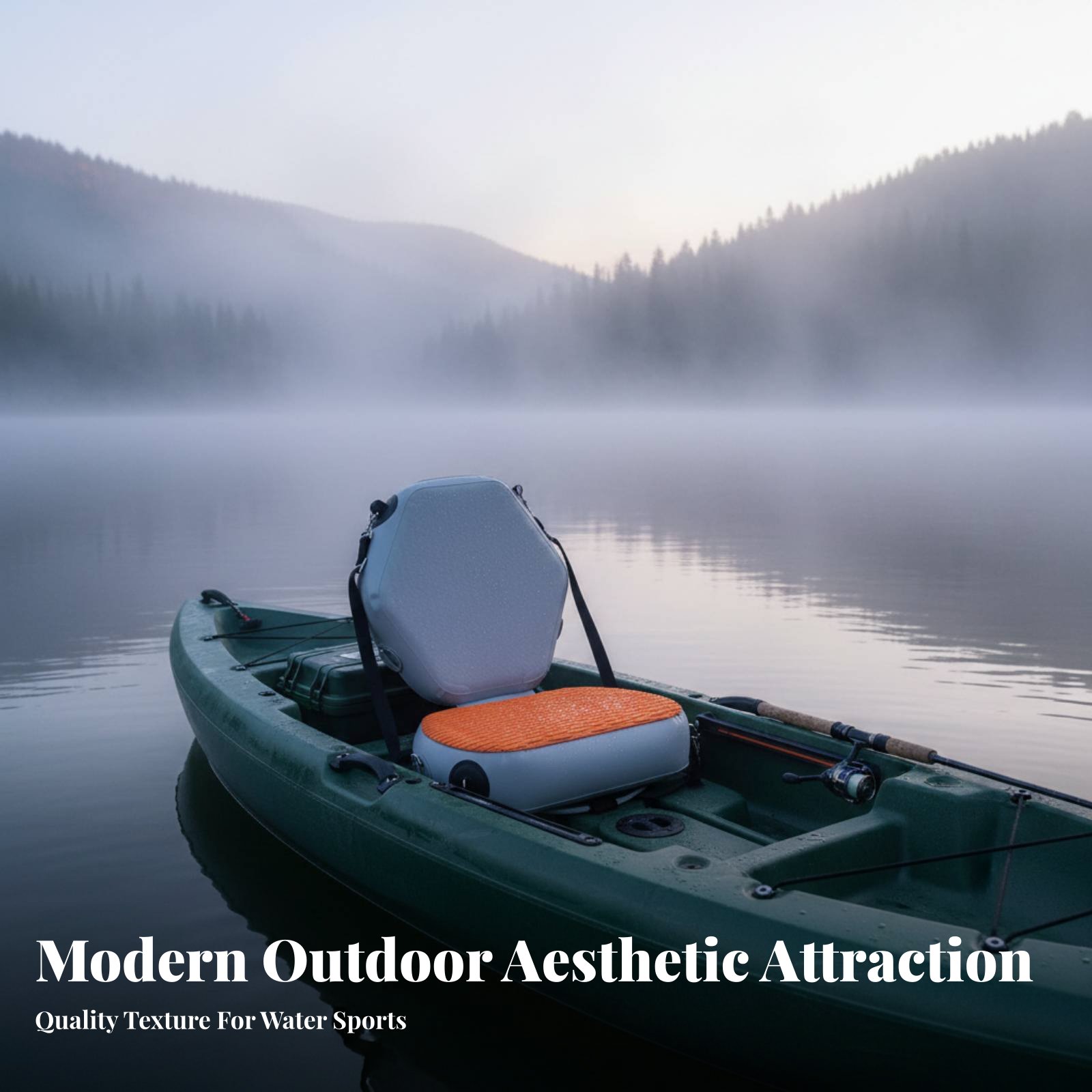 Inflatable Kayak Seat Wear-Res - Fishing Kayak Paddle recension och pris