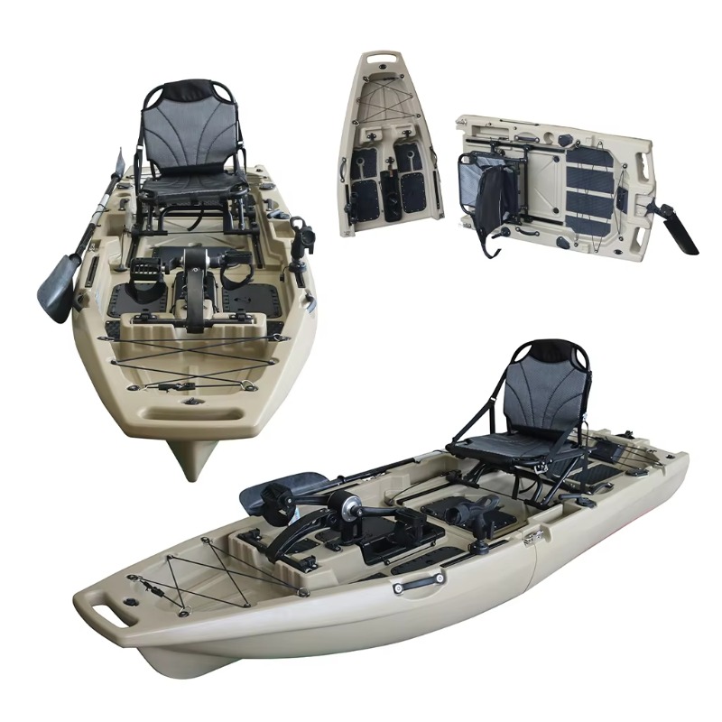 1 Person HDPE/PE Sit-On-Top CE - Fishing Kayak Sit In recension och pris
