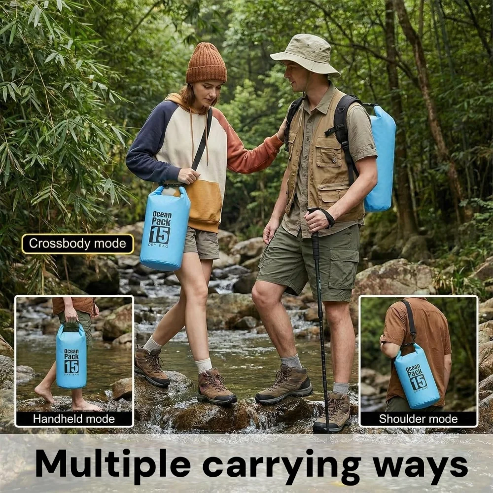 500D Waterproof Dry Bag Floati - Fishing Kayak Storage Bag recension och pris