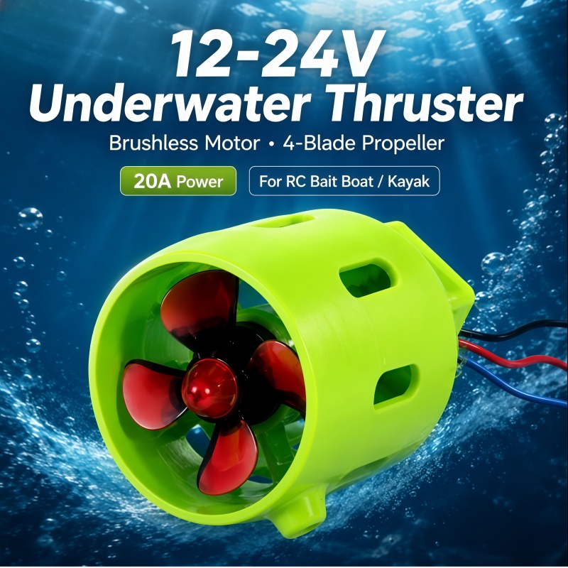 12-24V 20A Brushless Underwate - Fishing Kayak Trolling Motor recension och pris