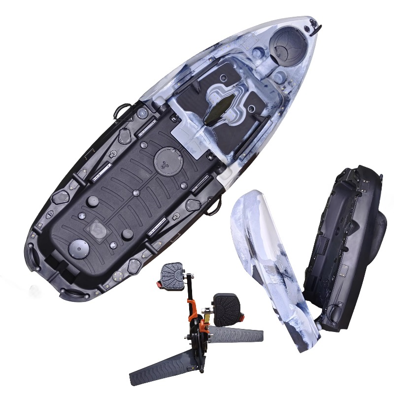 2.5m Pro Angler Plastic Foldin - Fishing Kayak Seat recension och pris