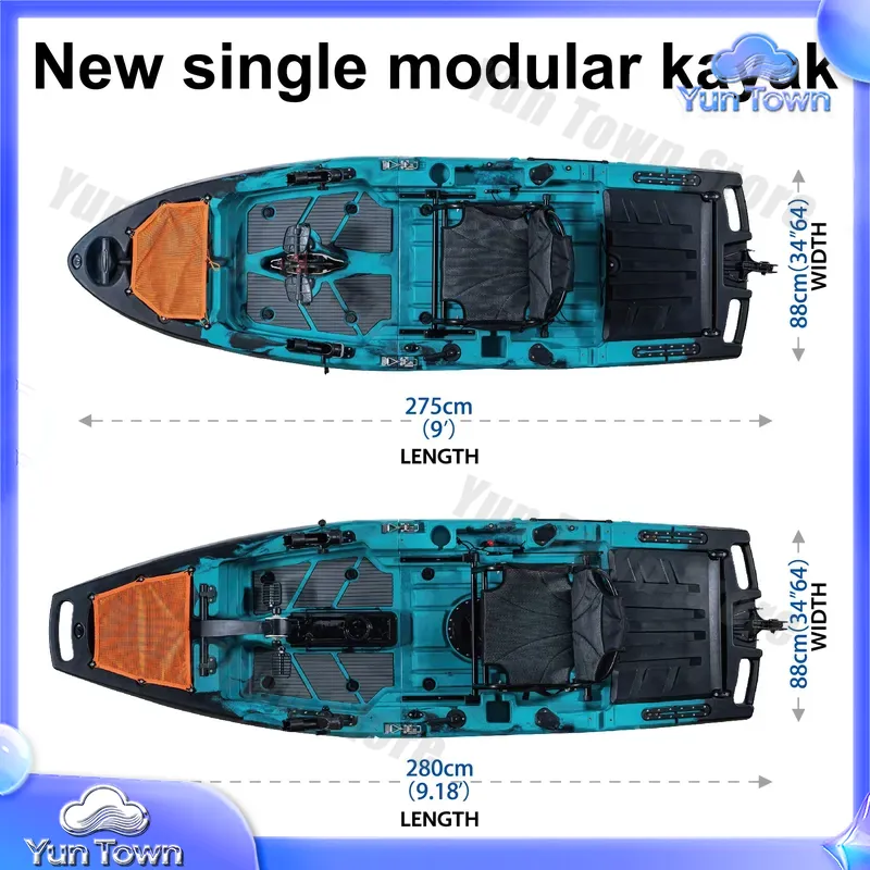 Modular Kayak 9.5ft Sit On Top - Fishing Kayak Sit In recension och pris