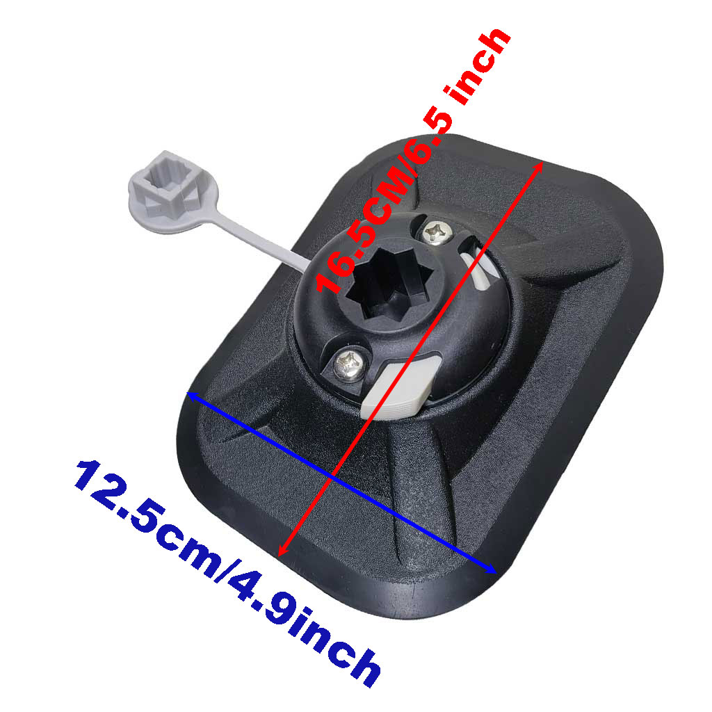 PVC Inflatable Boat Fishing Ro - Fishing Kayak Fish Finder Mount recension och pris