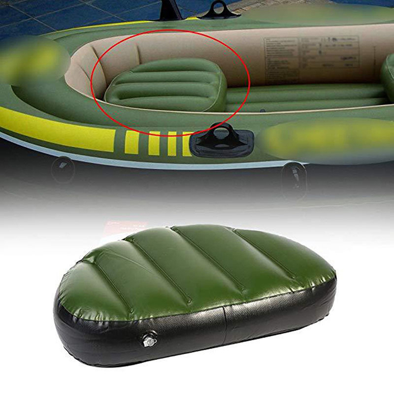 1PC PVC Inflatable Seat Air Cu - Fishing Kayak Paddle recension och pris